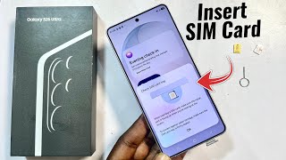 Samsung Galaxy S26/S26 Ultra: How to Insert SIM Card
