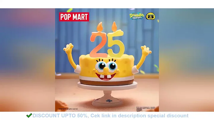 POP MART SpongeBob SquarePants Daily Quirks Series Original Blind Box Surprise Mystery Box Cute Anim