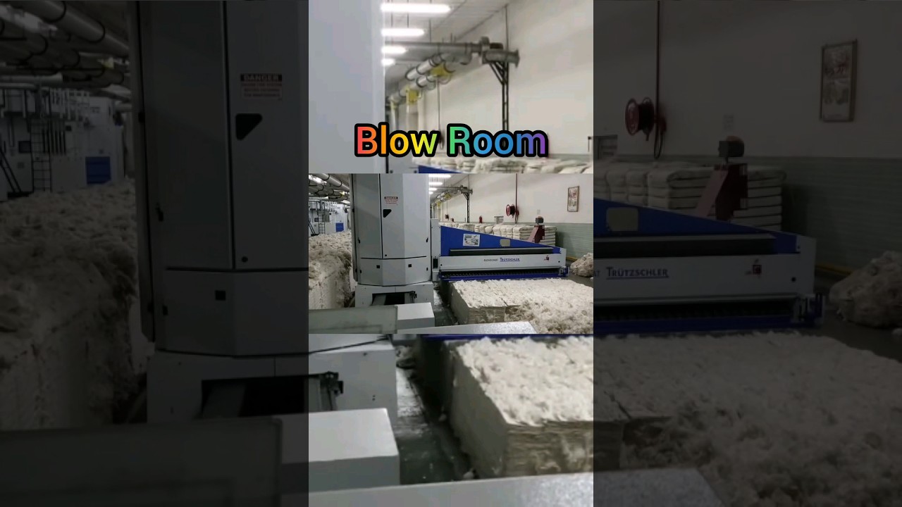 Blow Room in Spinning 
