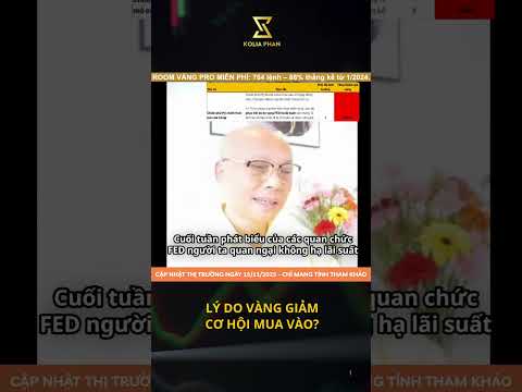 LÝ DO VÀNG GIẢM  - CƠ HỘI MUA VÀO? #trump #dautu #fypシ