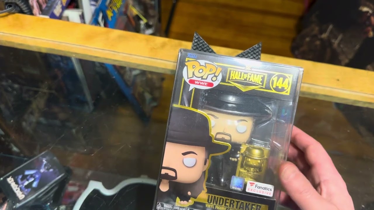 Funko Pop! WWE Hall Of Fame : The Undertaker (numéro 144) – Édition Exclusive Fanatics, édition 2024.