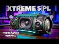 JBL Xtreme 5 PL Model - Fabric Cover Removed "STRONGER BASS🔊🔥!?"
