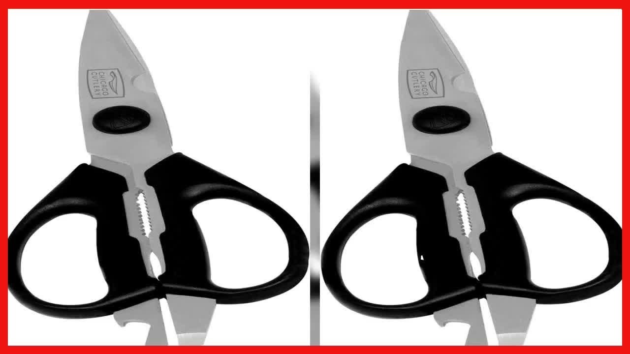 Great product -  Chicago Cutlery Deluxe Multipurpose Stainless Steel Kitchen Shears with Built-In Bo