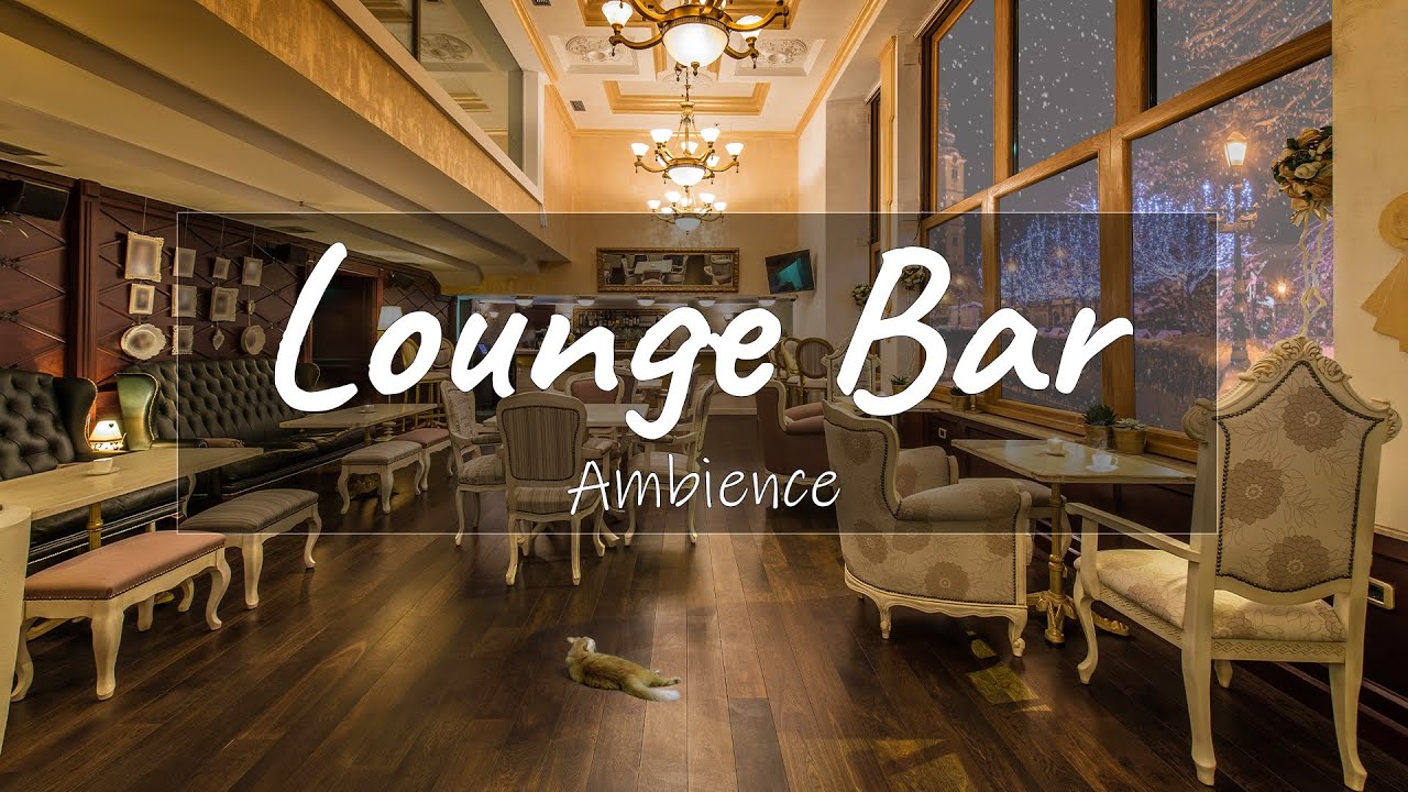 Lounge Bar Ambience ☕ Winter Jazz Ambience : Smooth Jazz Music, Cafe ...
