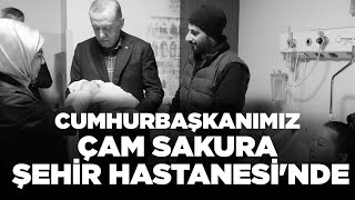 Hurbaşkanımız, Çam Ve Sakura Şehir Hastanesinde Depremzedeleri Ziyaret Etti