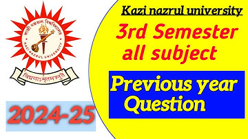 B.COM (HONS) 3rd semester question paper 2024//knu//B.Com 3rd sem paper//#pyq@Commerceboy555