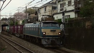 2015年 4月3日 EF66-24 [吹] 3064レ 西国分寺駅付近にて