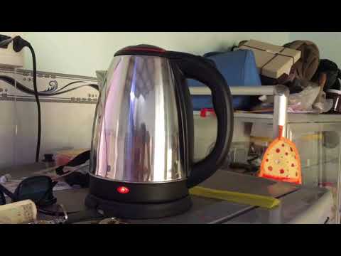 Mở hộp và test ấm đun siêu tốc giá cực rẻ Electric Kettle