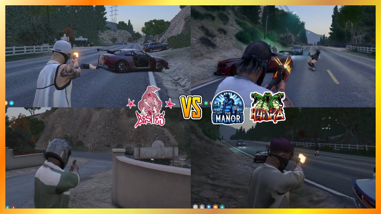 Besties Counter Manor & Hydra Bank Truck (Multi POVs) | NoPixel 4.0 GTA RP