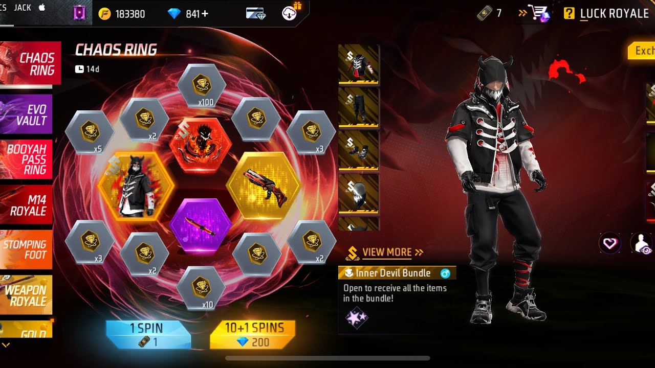 CHAOS RING EVENT 😍IN FREE FIRE MAX 🔥 FULL TUTORIAL MALAYALAM ?