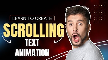 How to Create Scrolling Text Animation in CapCut PC