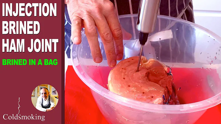 Injection Brined Ham - Cured in a bag. So easy to make at home.