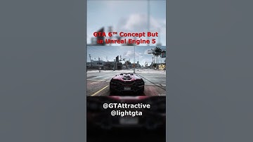 GTA 6™ Concept But in Unreal Engine 5 #30 #shorts #gta6 #unrealengine5