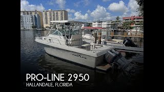 [UNAVAILABLE] Used 1995 Pro-Line 2950 Midcabin in Hallandale, Florida