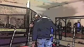 Coach Rick Cartoon Animated Team Bob The Beast Sapp Training Camp Technical Boxing Mittwork