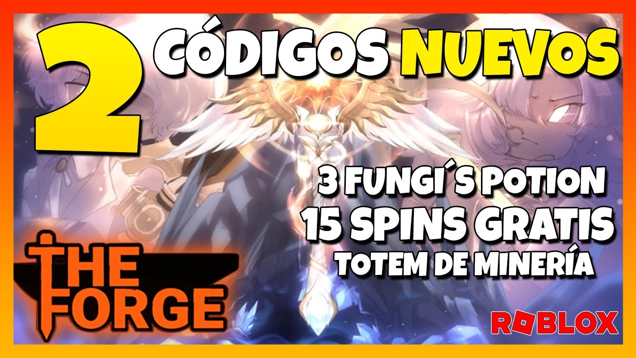 2 CÓDIGOS NUEVOS de🔥LA FORJA🔥El laberinto escondido🔥Fungi Potions, Totem y 15 Spins🔥THE FORGE Roblox