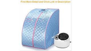 Portable Steam Sauna Home Sauna Generator Slimming Household Sauna Box Ease Insomnia Stainless Ste screenshot 5