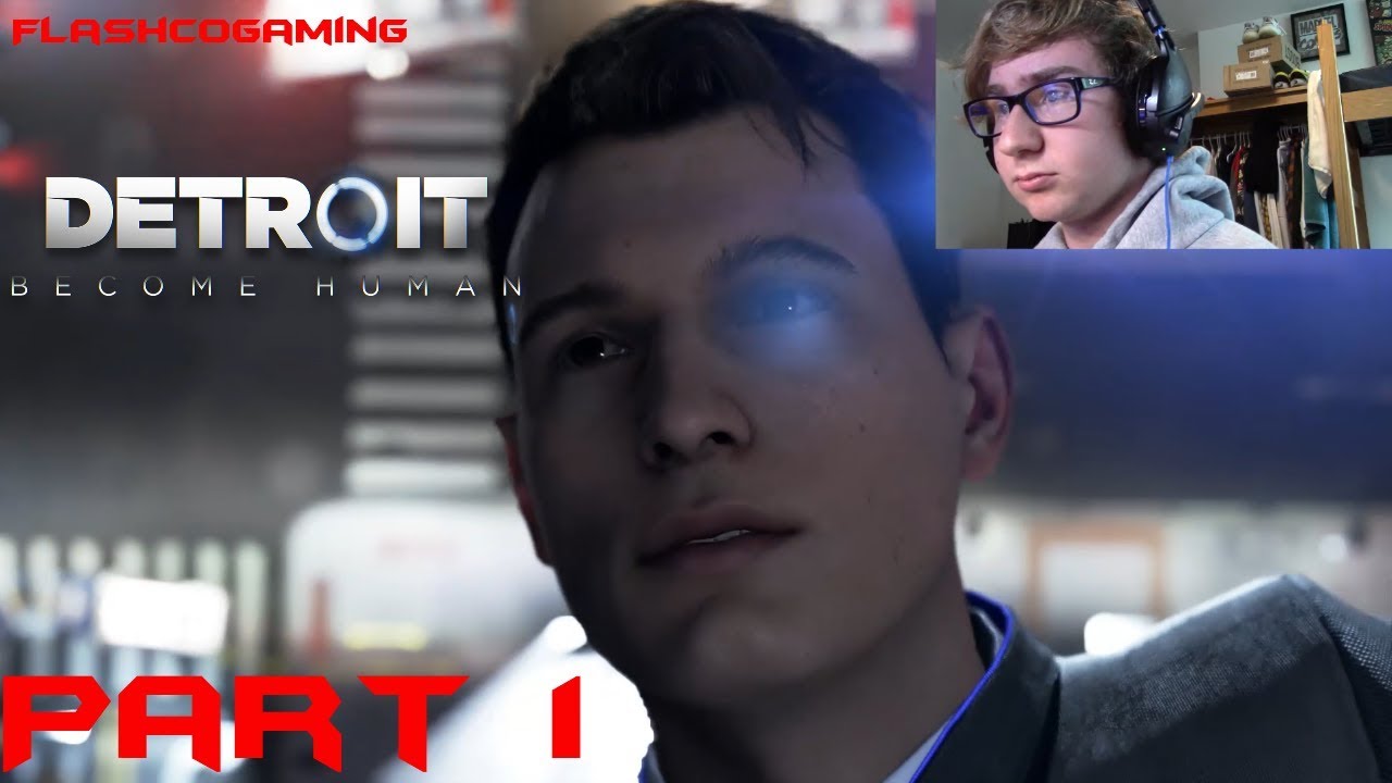 THE ANDROID NAMED CONNOR! - Detroit: Become Human Part 1