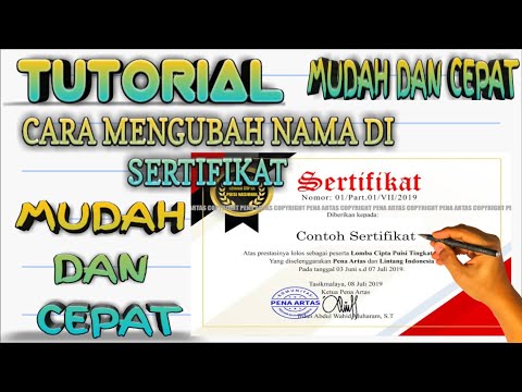 Video: Cara Mengubah Sertifikat Pensiun Asuransi