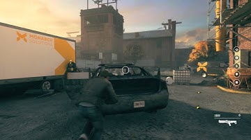 Quantum Break - Ground Zero: Clear The Transformer Yard of Enemies (Time Stutter Sequence)