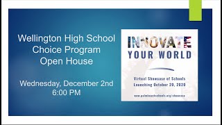 WHS - Choice Program Open House