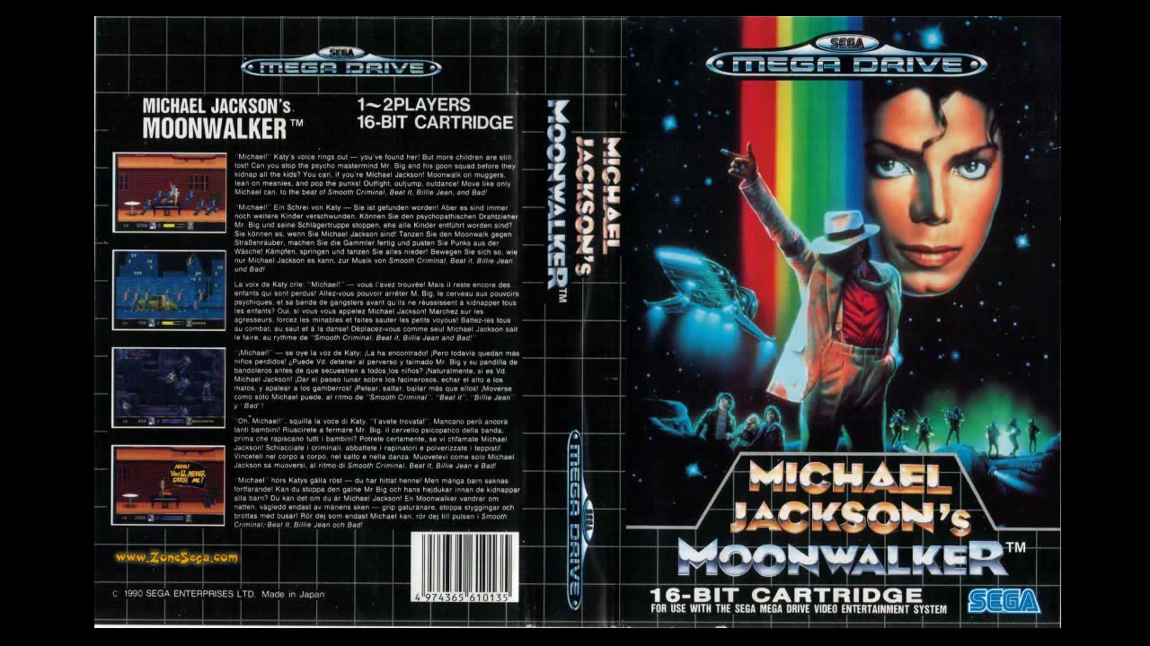 Michael Jackson's Moonwalker (World) (Rev A) : Free Download, Borrow, and Streaming : Internet