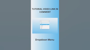 Dropdown Menu Using HTML CSS and JS #shorts #dropdownmenu