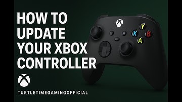 How To Update Your Xbox Controller (Console & PC Guide) | TurtleTimeGamingOfficial