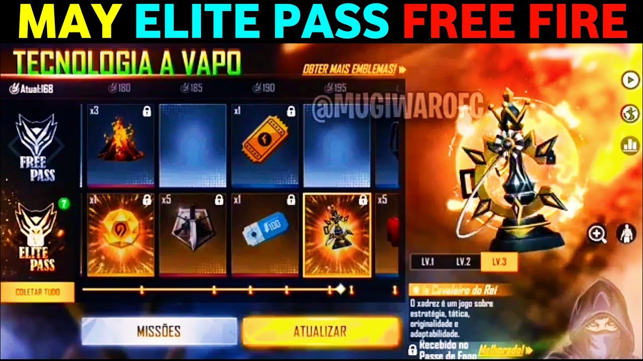 MAY ELITE PASS FREE FIRE 2022 | SEASON 48 ELITE PASS FREE FIRE