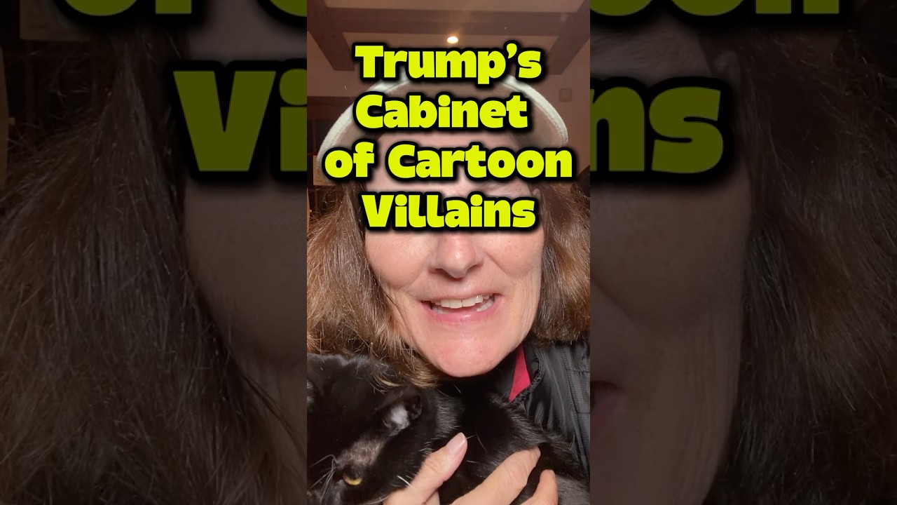 Trump's Cabinet of Cartoon Villains 