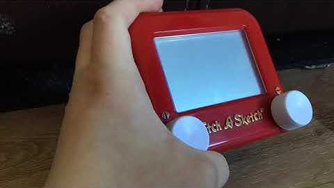 Drawing a circle on a etch a sketch