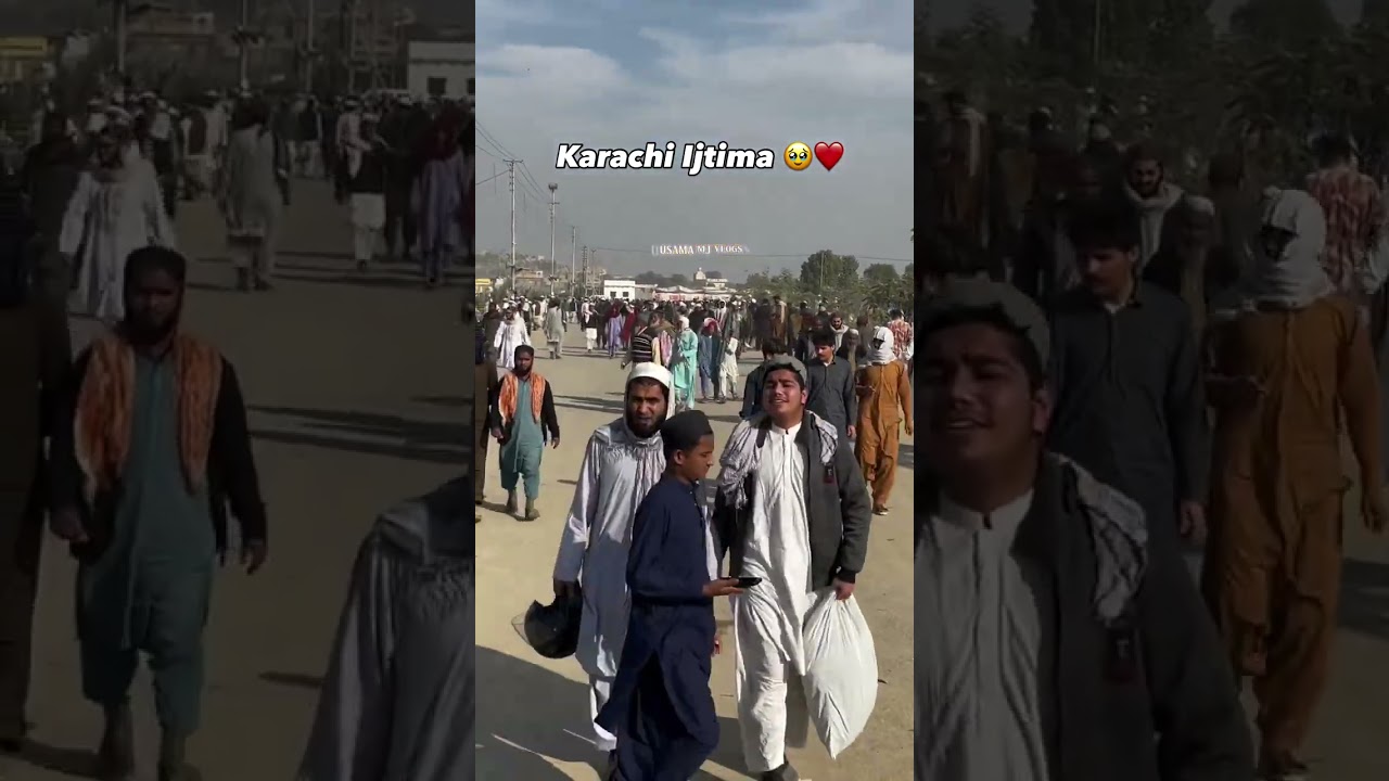 Subhan Allah Karachi ijtamah 2025
