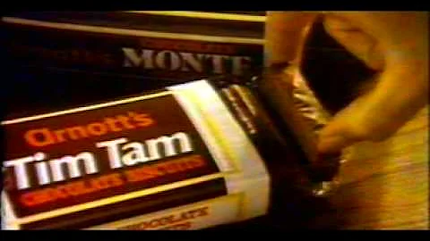 Arnotts Biscuits (Tim Tams) 1980s Commercial