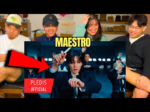 FIRST TIME REACTING TO SEVENTEEN (세븐틴) MAESTRO Official MV AMERICAN REACTION!