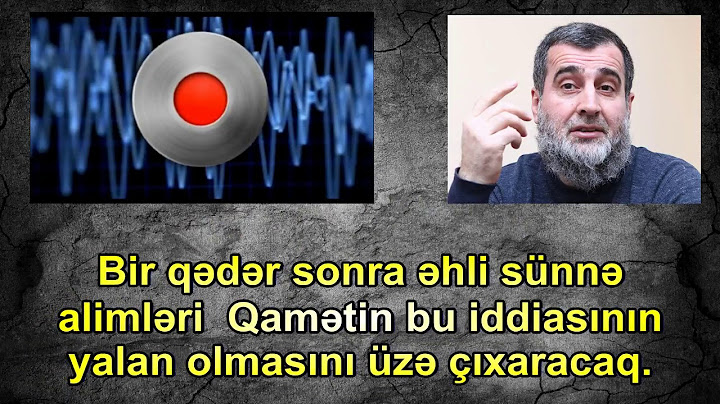 Sələfi-vəhhabi Qamətin yalanı üzə çıxdı - Qısa şalvar məsələsi