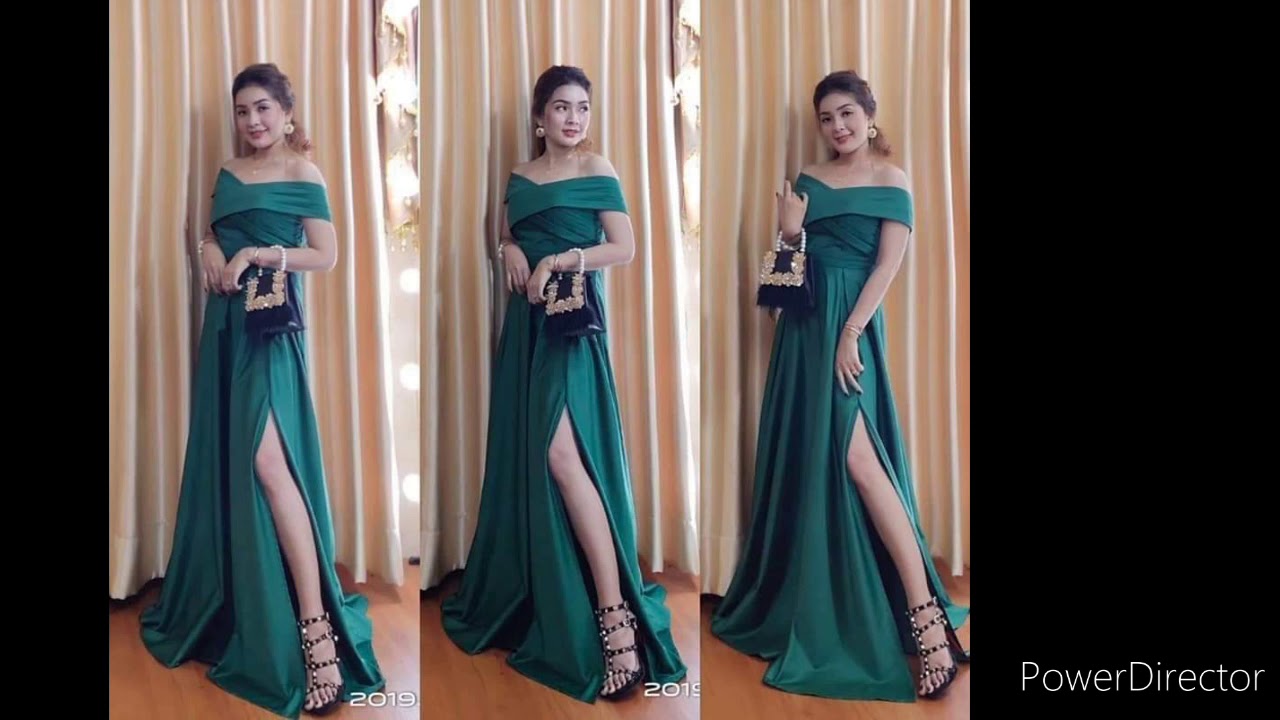 ម៉ូតស្អាតៗសម្រាប់ញាំការ beautiful dresses for joining parties YouTube