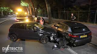 Bestuurder Aangehouden Na Botsing Met Geparkeerde Auto Van Alkemadelaan Den Haag