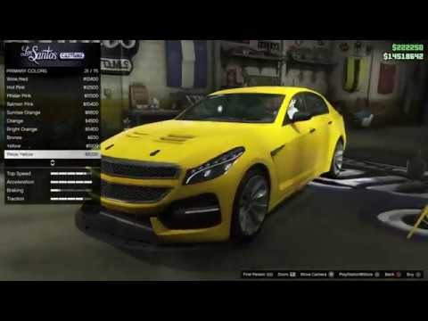 GTA 5 Online - NEW Albany V-STR Customization - YouTube