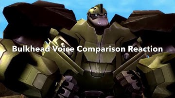 Bulkhead Voice Comparison Reaction