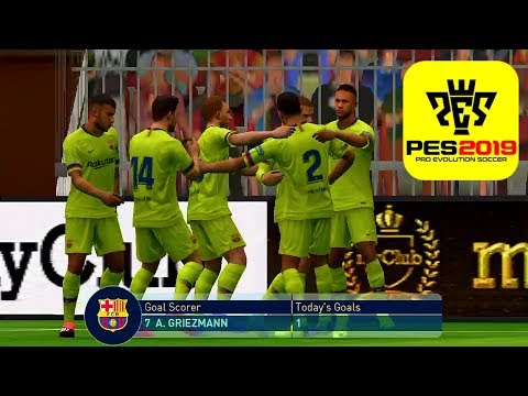 PES 2019 Mobile Gameplay iOS - FC Barcelona V PSG