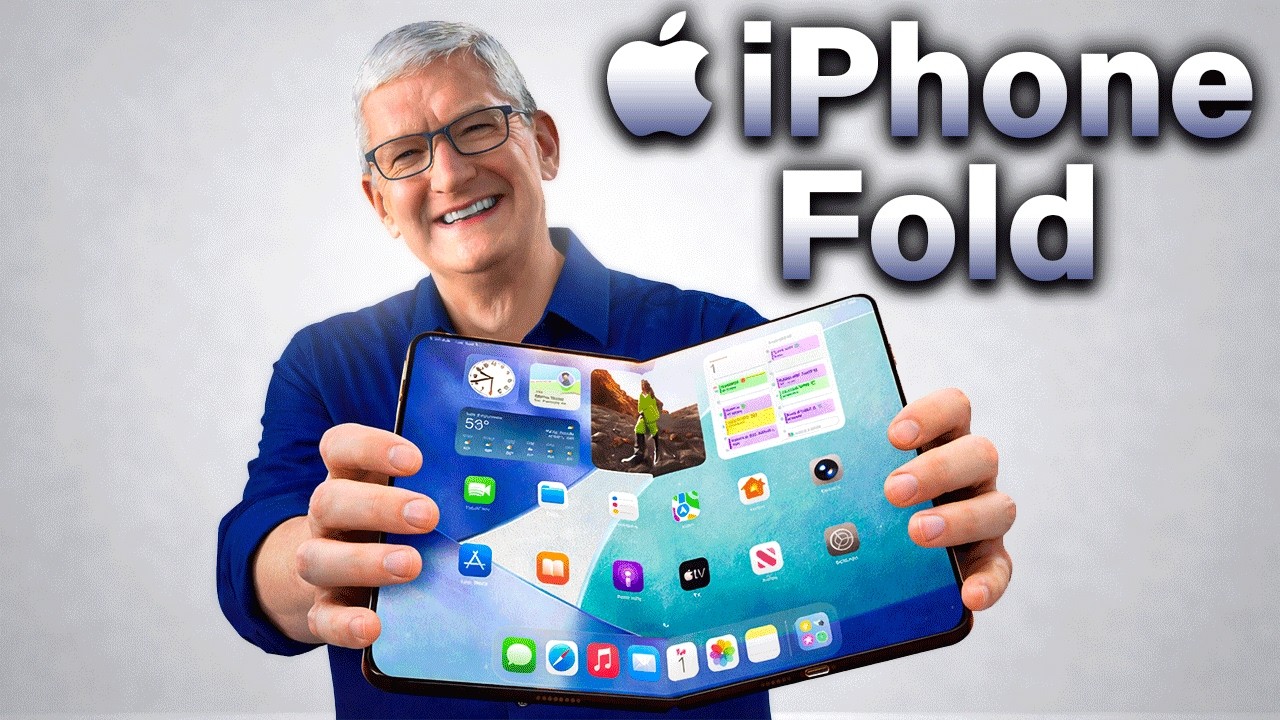 iPhone Fold: Утекли первые изображения совершенно нового официального дизайна!