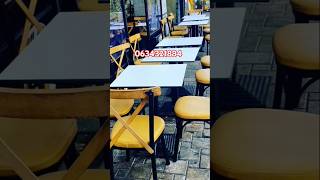 Chaises Et Tables Pour Snack Restaurants Cafe 0634321884 É