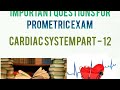Prometric questions (Saunders ) Cardiology PART - 12