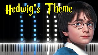 Hedwigs Theme - Harry Potter And The Philosophers Stone Piano Tutorial
