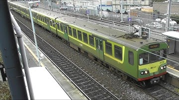 Irish Rail 8100 Class Dart Train 8139 - Clontarf Road Station, Dublin