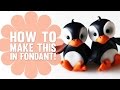 How To Make these Adorable and Super Easy Penguins - Cake Decorating Tutorial