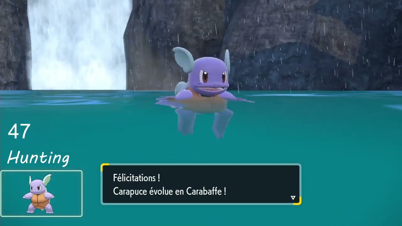 Full Shiny Living dex: 008 Carabaffe