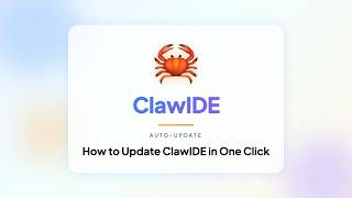 How to Update ClawIDE in One Click (ClawIDE) screenshot 3