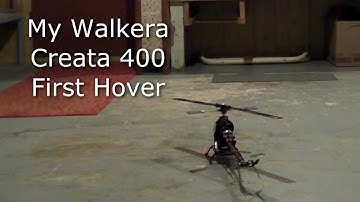 Walkera Creata 400 - My First Time Hover