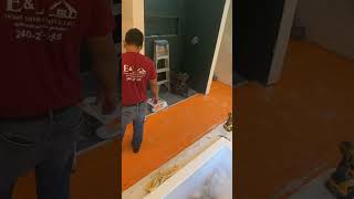 #Installing the Schluter Ditra-Heat system—thanks for watching!